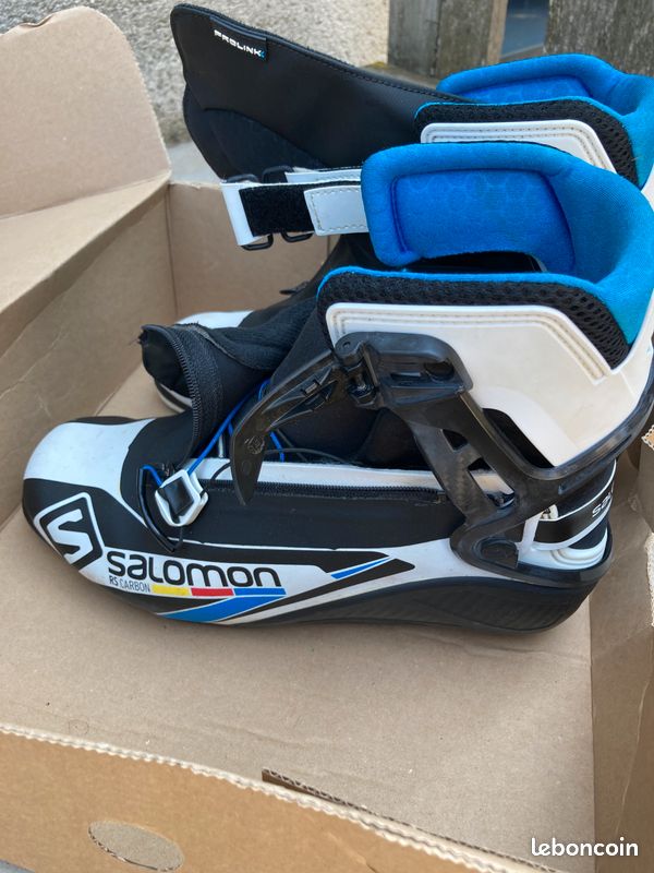 chaussure ski de fond salomon rs carbon S/Max Skate MV Boot while the 102mm medium Salomon - SNS Pilot RS