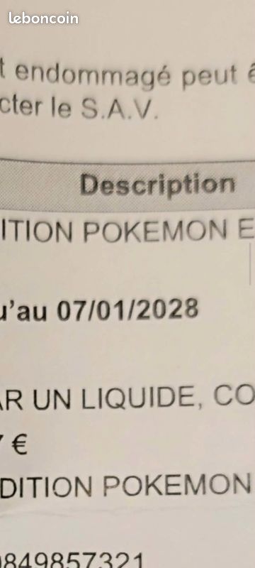Nintendo switch oled edition pokémon(encore sous garantie.)