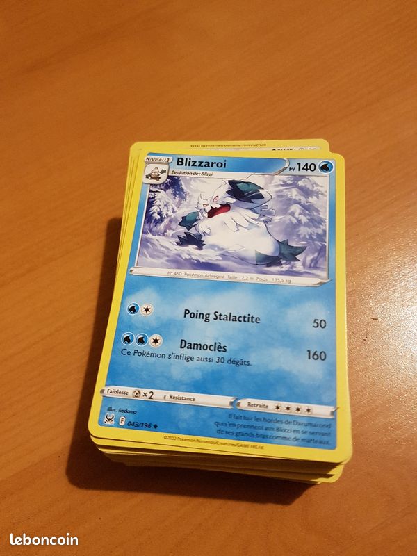 Paquet 100 cartes pokemon (image 1)