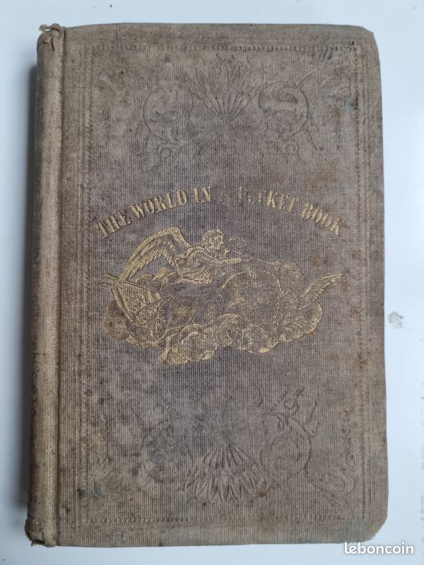 Livre ancien 1850 – The World in a Pocket Book – Statistiques & histoire mondiale (image 2)