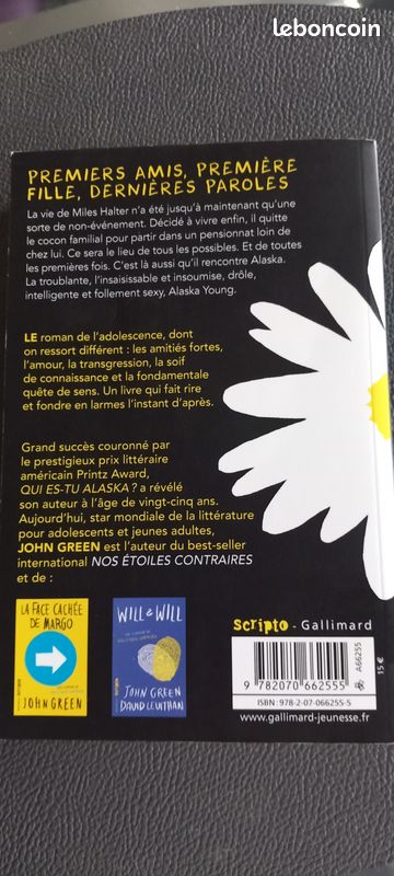Qui es tu Alaska john GREEN (image 2)