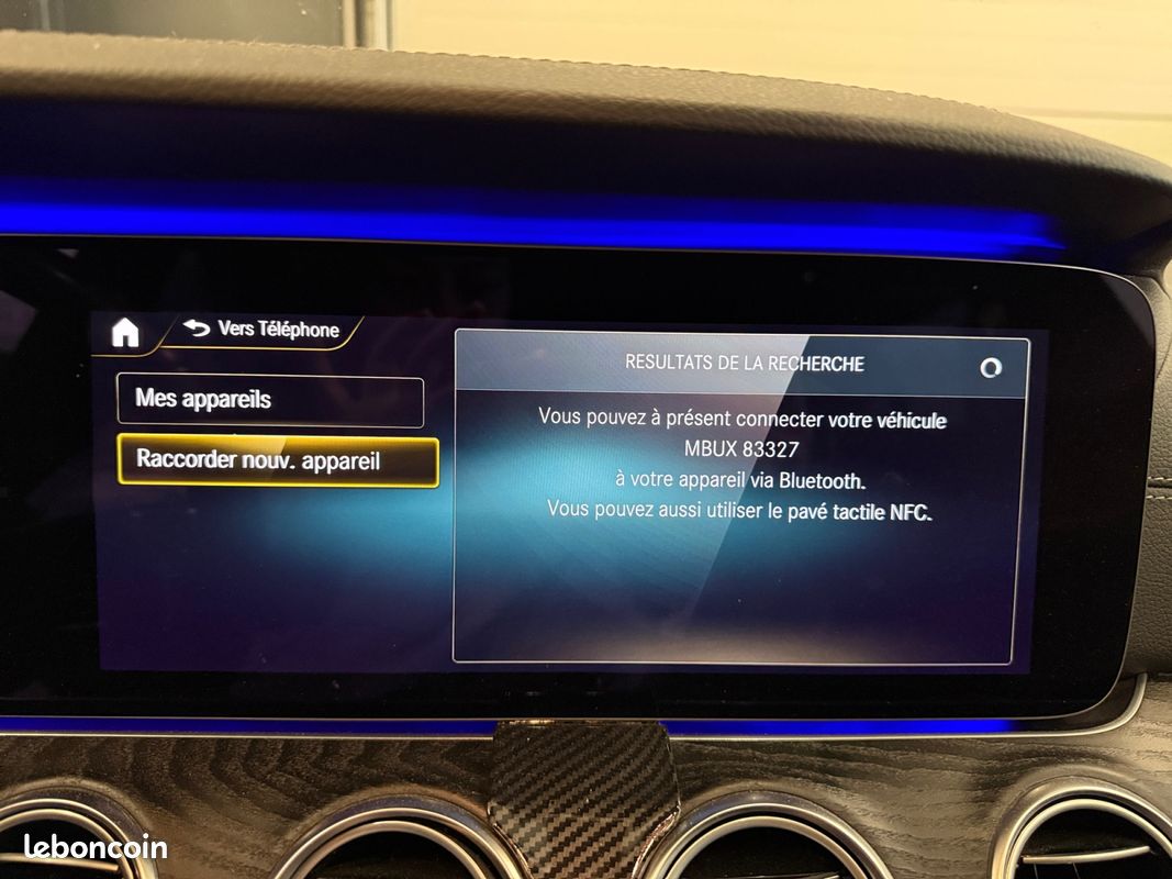Mercedes Classe E 220D 194 AMG LINE - Toit Ouvrant - Caméra - CarPlay - Sièges Chauffants (image 21)