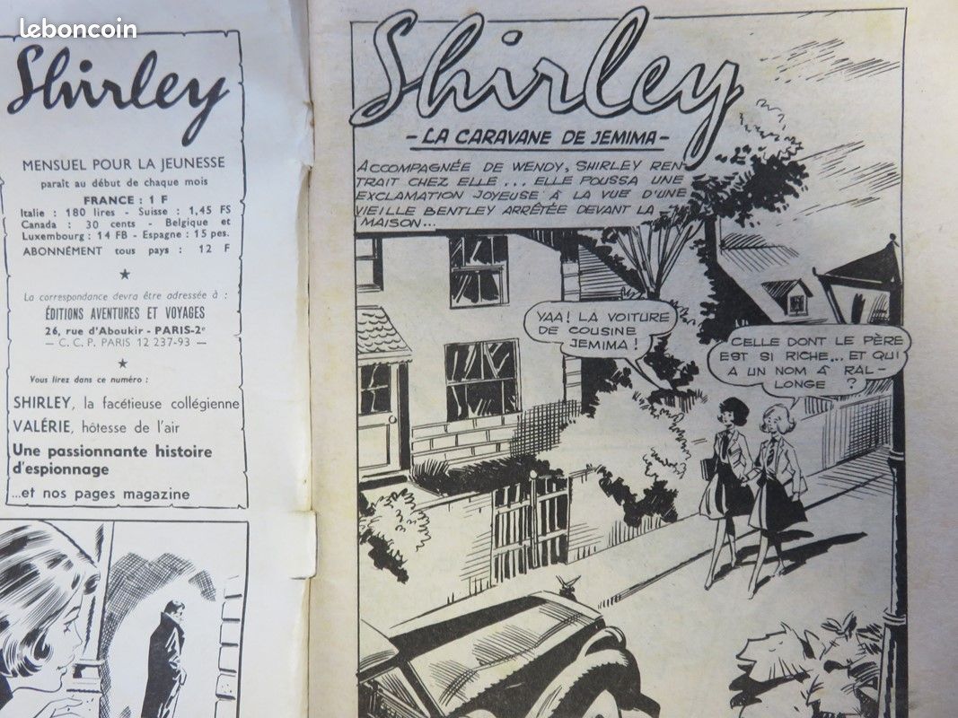 BD - Shirley - N° 43 - 1967 - La caravane de Jemima (image 4)