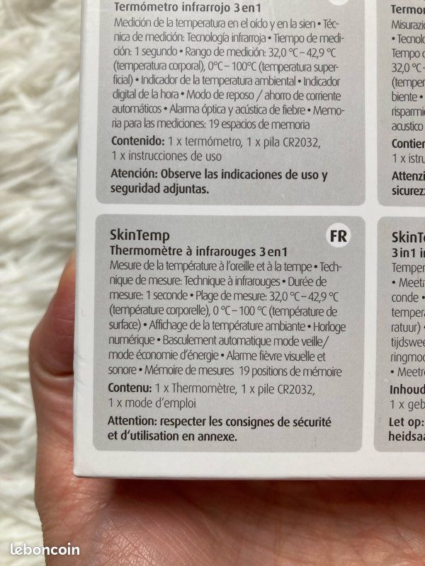 Thermomètre infrarouge Reer (image 3)