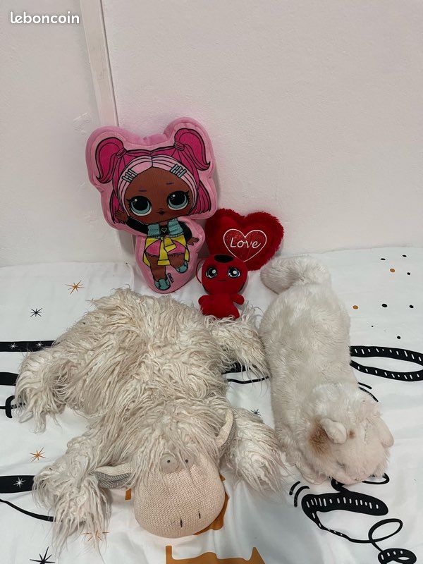 Lot de 5 peluches (image 1)
