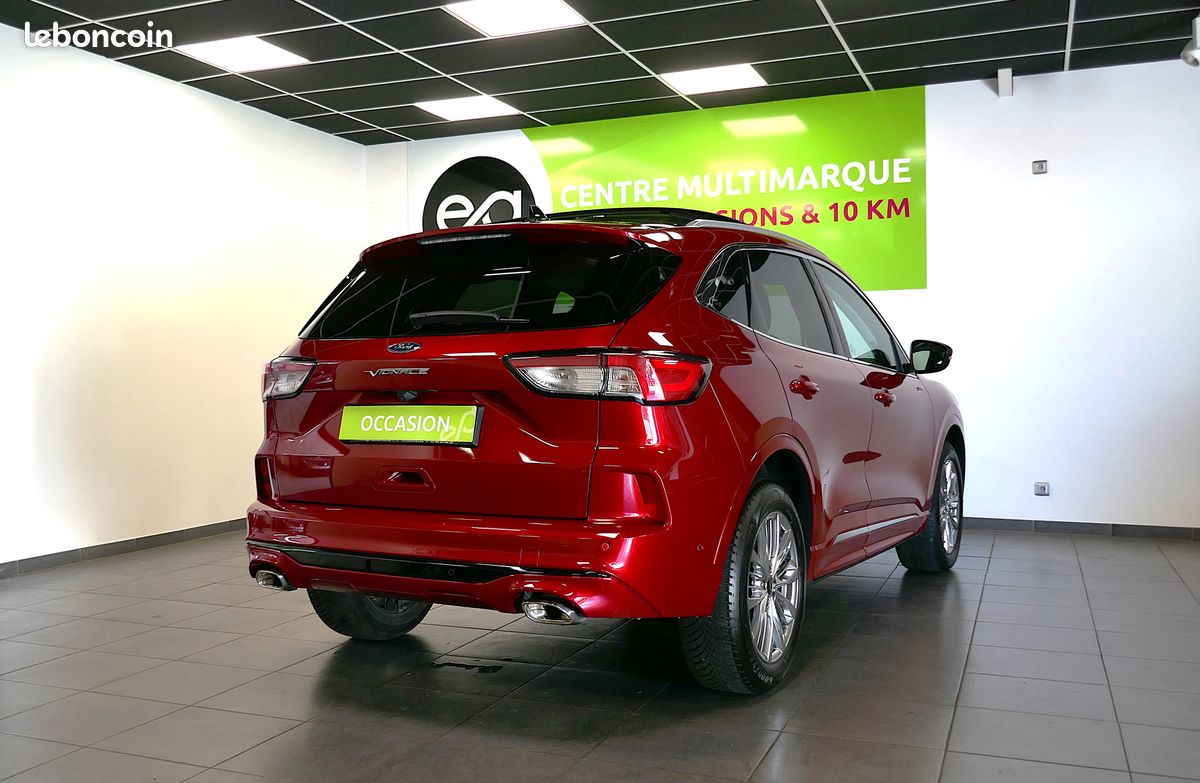 Ford kuga 2.5 duratec 190 cv bva fhev e85 Vignale - hayon motorise - Toit ouvrant - Pack Hiver (image 2)
