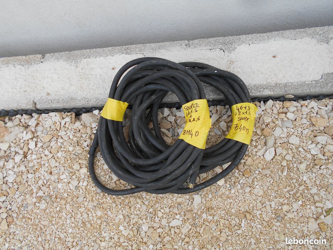 Cable sow/sow-a 4g1.5 +2*1.5 longueur 8.4m et 7.4m (image 3)