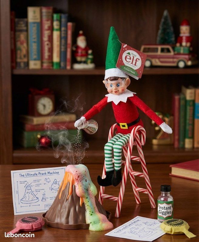 đ Lutin Farceur de NoĂ«l â DĂ©coration festive pour enfants đ (image 1)