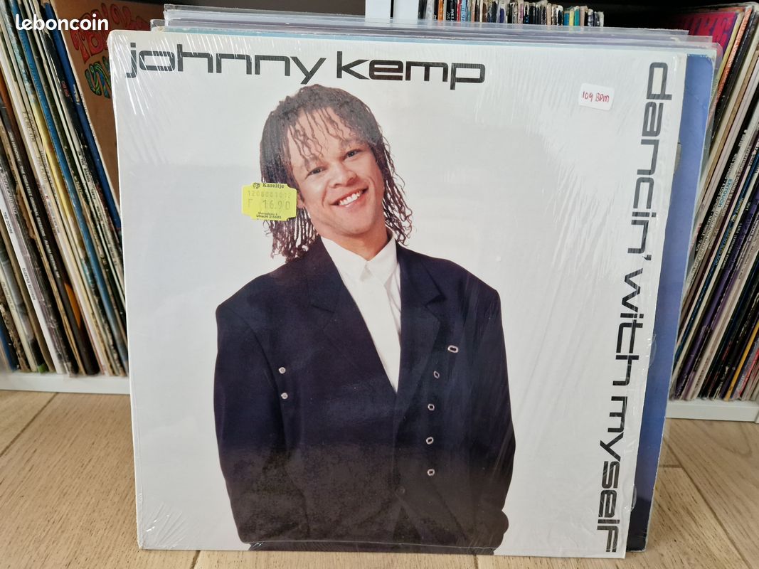 JOHNNY KEMP - Dancin' with myself (VINYLE - MAXI) New Jack Swing (image 1)