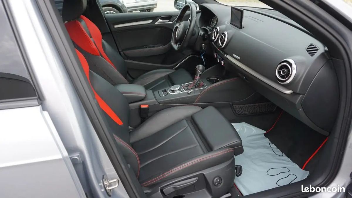 Audi S3 SPORTBACK 2.0 TFSI QUATTRO 300 CH BVA - B&O CAMÉRA D'AIDE AU STATIONNEMENT SELLERIE CUIR ... (image 9)