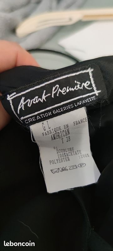 Très jolie robe noire, taille :38 2 (image 3)