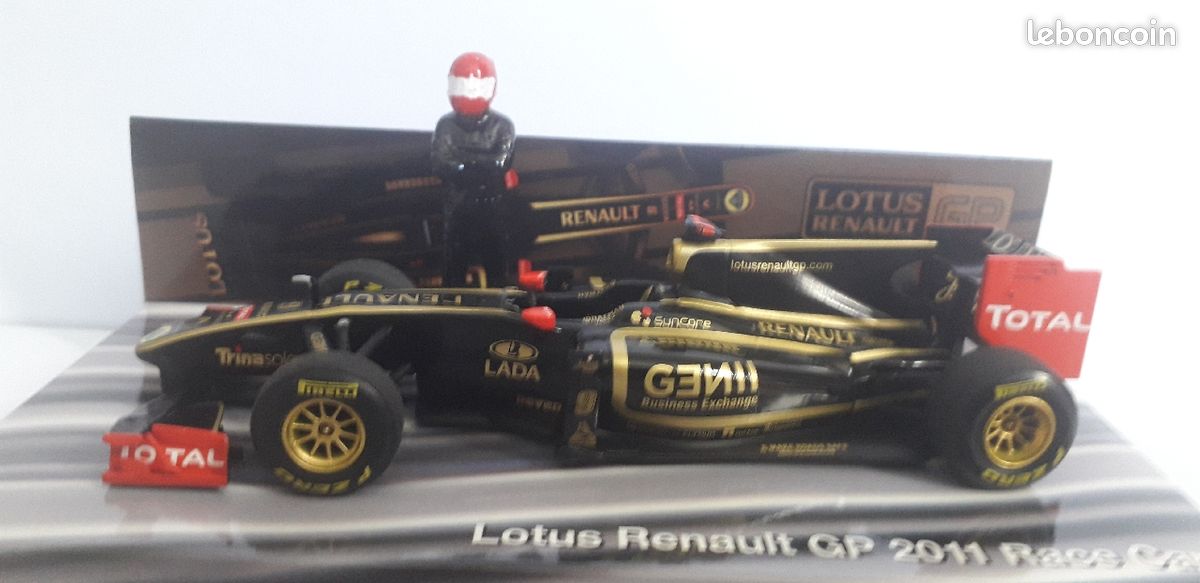Miniature F1 Lotus Renault GP R31 Senna 2011 Minichamps 1/43 - Neuve