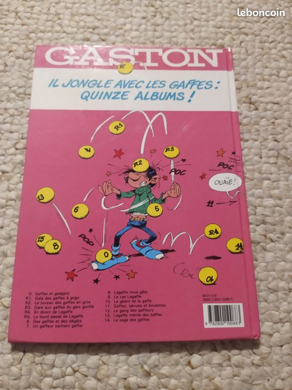 Livre Gaston Lagaffe (image 2)