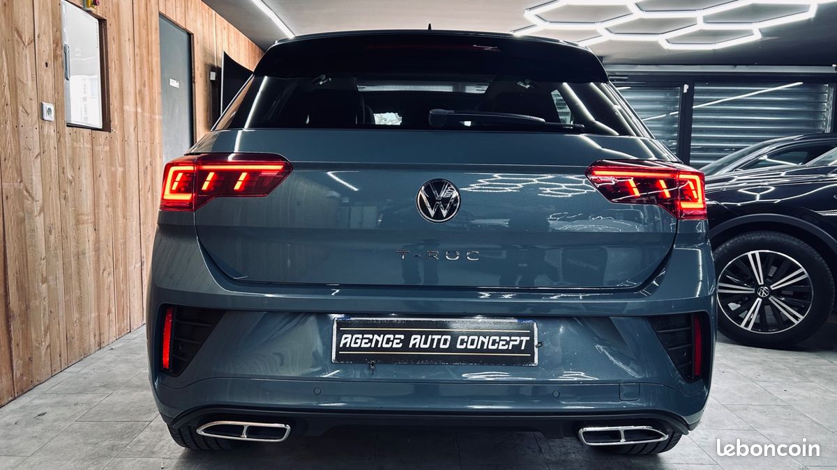Volkswagen t-ROC 2.0 TDI 150 CH R-Line DSG+ CARPLAY+DIGITALCOCKPIT +CAMERA +ACC + GARANTIE 12 MOIS (image 5)