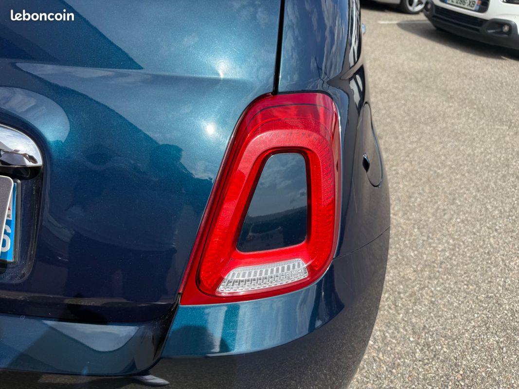 Fiat 500 1.2 70 lounge / distribution neuve / clim / toit panoramique / radars de recule / vitre electrique (image 25)