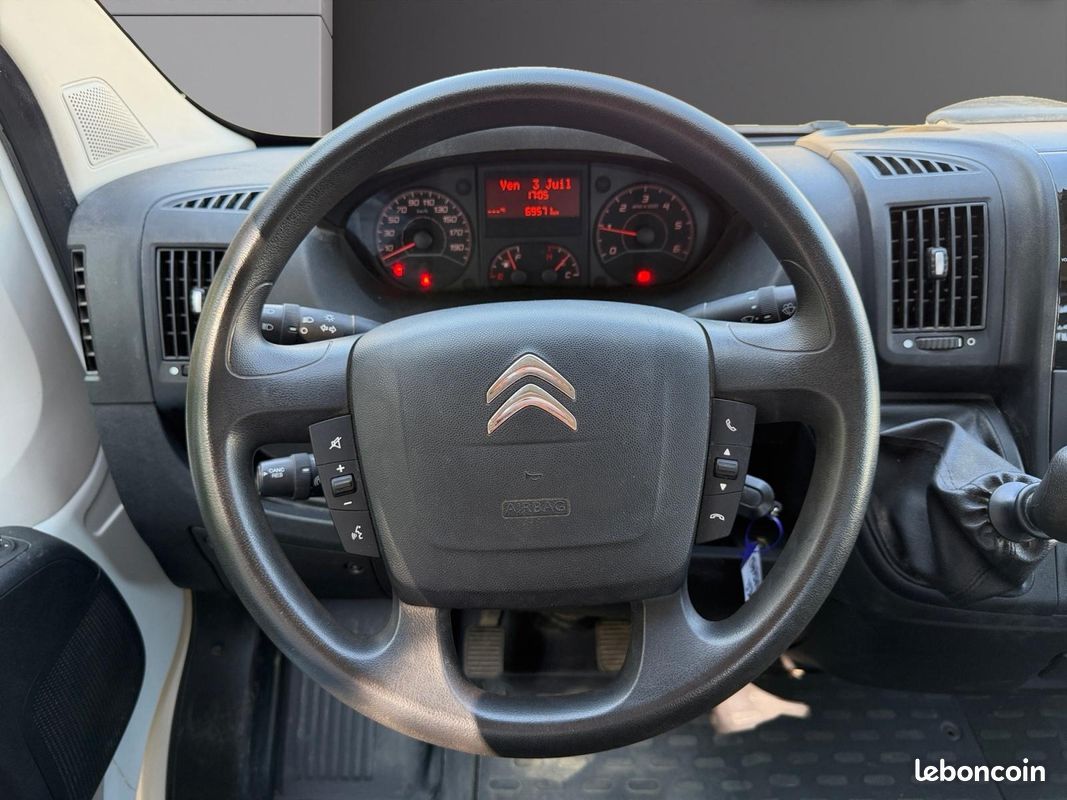 CITROEN JUMPER PLATEAU 4-35 L3H2 2.0 BLUE HDI 130 TVA RECUPERABLE ECRAN GPS TELEPHONE MUSIQUE BT Garantie 12 mois (image 12)