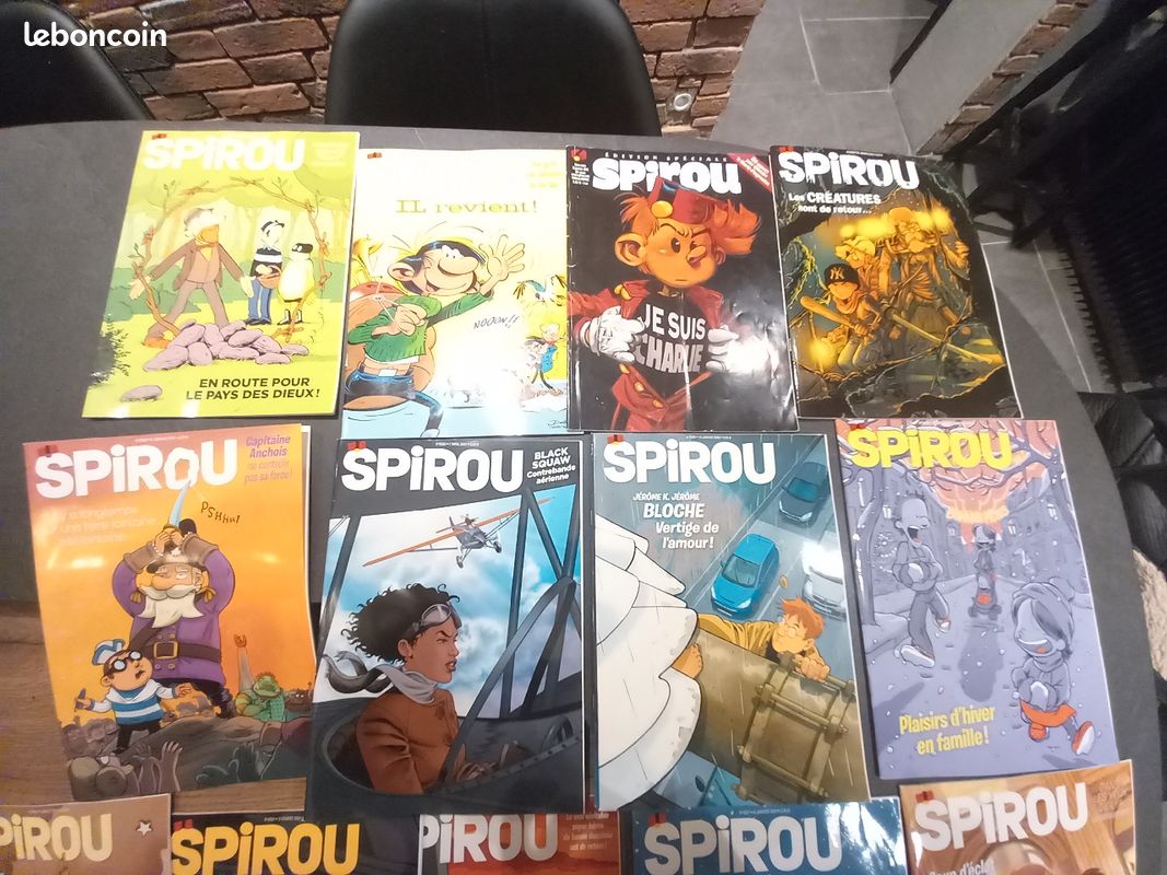 Lot de magazines Spirou (image 1)