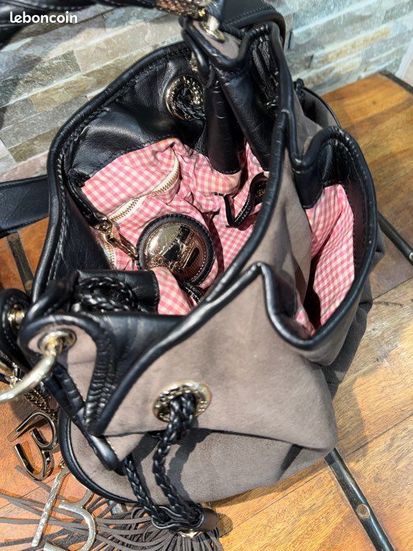 Sac à main + compagnon assorti Lancel édition Brigitte Bardot (image 3)