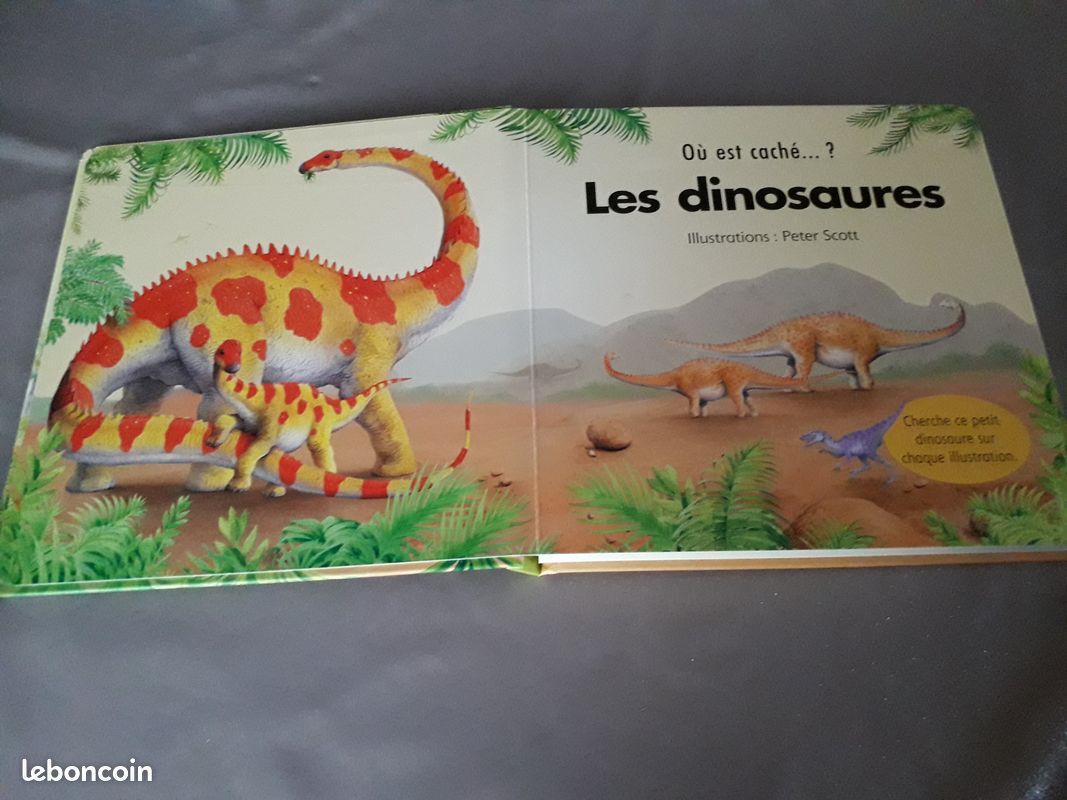 Où est caché...? - les dinosaures (image 2)