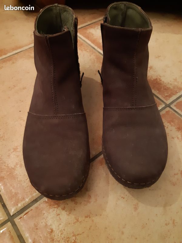 Bottines Femme El Naturalista N917 Pleasant Angkor - Cuir Espagnol