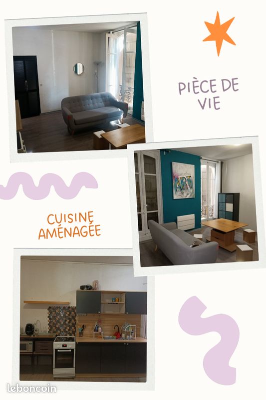 Appartement 2 pièces 48 m² · à Albi · 48 m² · 550 €