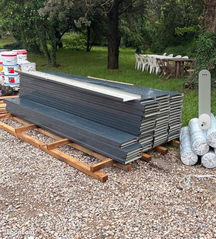 Couvertine alu 12, accessoires compris (image 1)