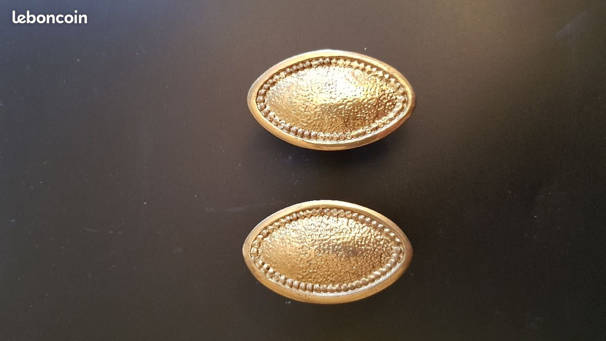 Paire de poignées de porte en bronze (image 1)