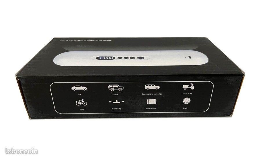 Onher Copresseur à Air Portatif, 6000Ah Gonfleur Pneus Voiture Sans