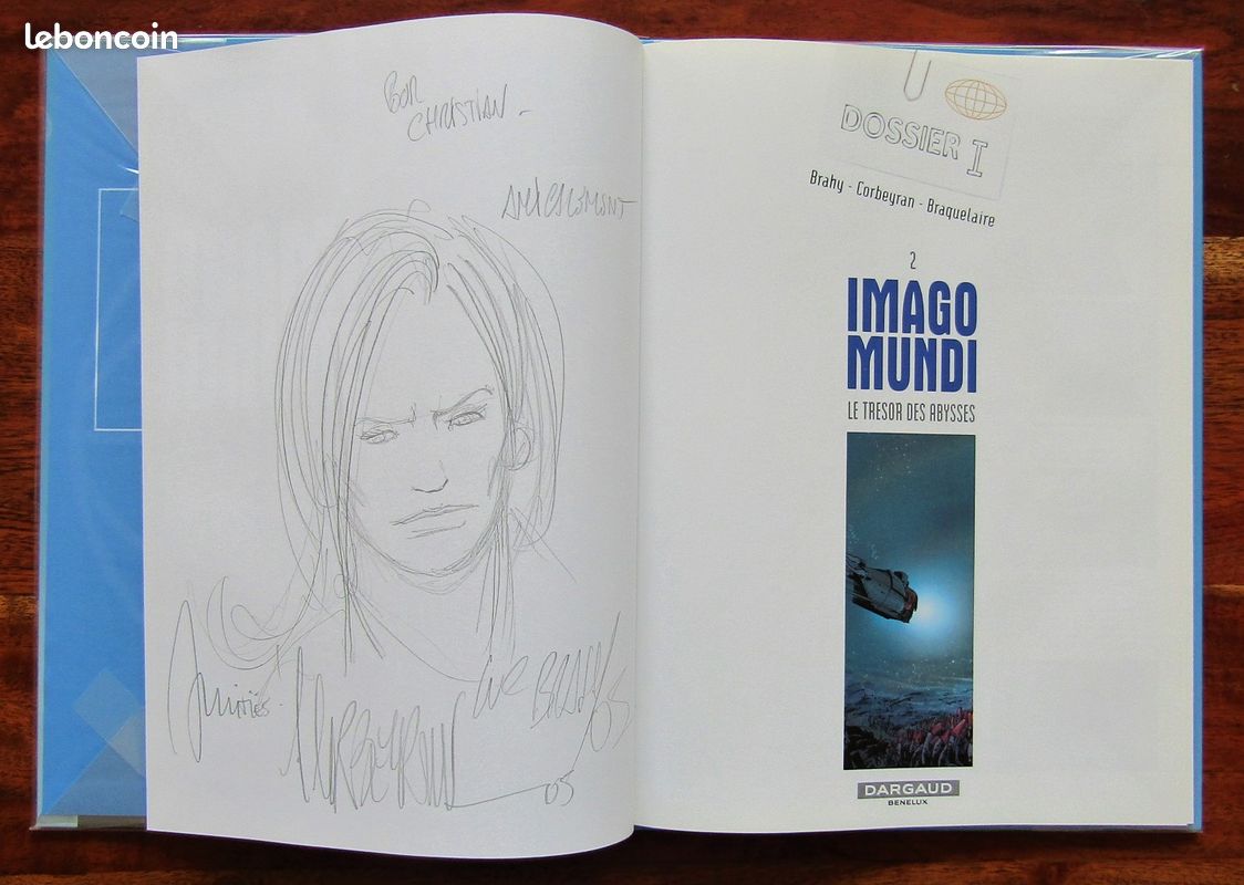 Imago Mundi T 1 et 2 dédicacés (et 3) tous en EO neuves (image 5)