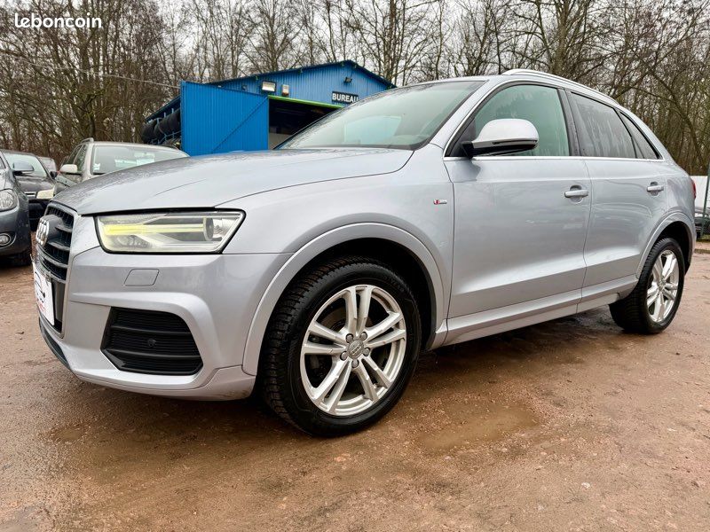 Audi q3 2.0l tdi 150cv quattro phase 2 finition s line 189.000kms 05/2015 gps bluetooth led bi-xenon (image 1)