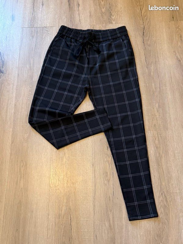 Pantalon à carreaux, classe (image 1)