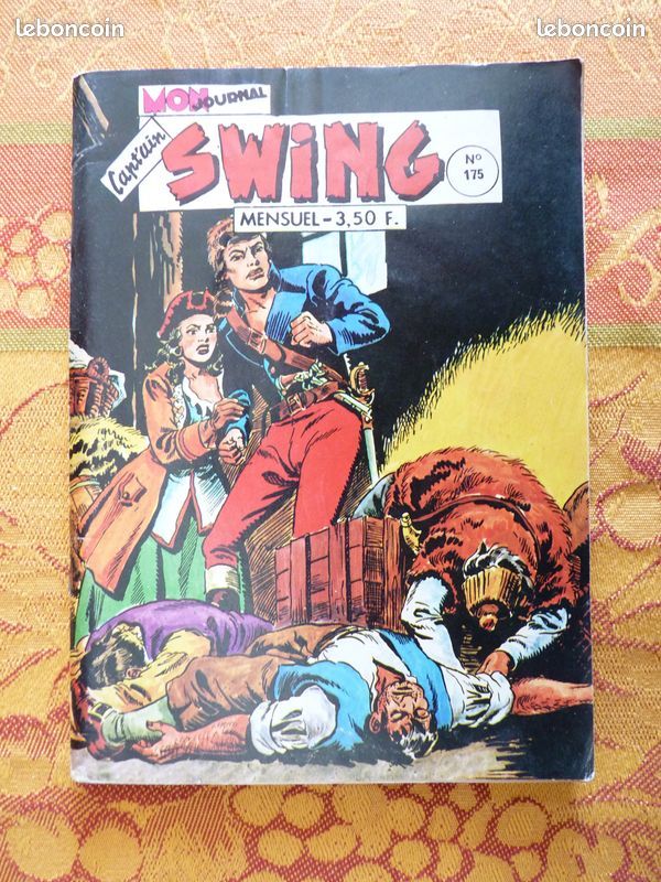 BD "Capt'ain Swing " (1re série) N°99-126-127-153-165-175-184 (image 12)
