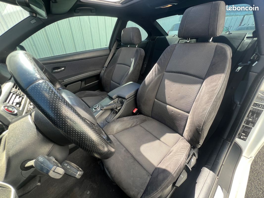 BMW SERIE 3 COUPE E92 LCI 320d 184ch PACK M Steptronic A MOTEUR CHANGE 13 000KM + TOIT OUVRANT (image 12)