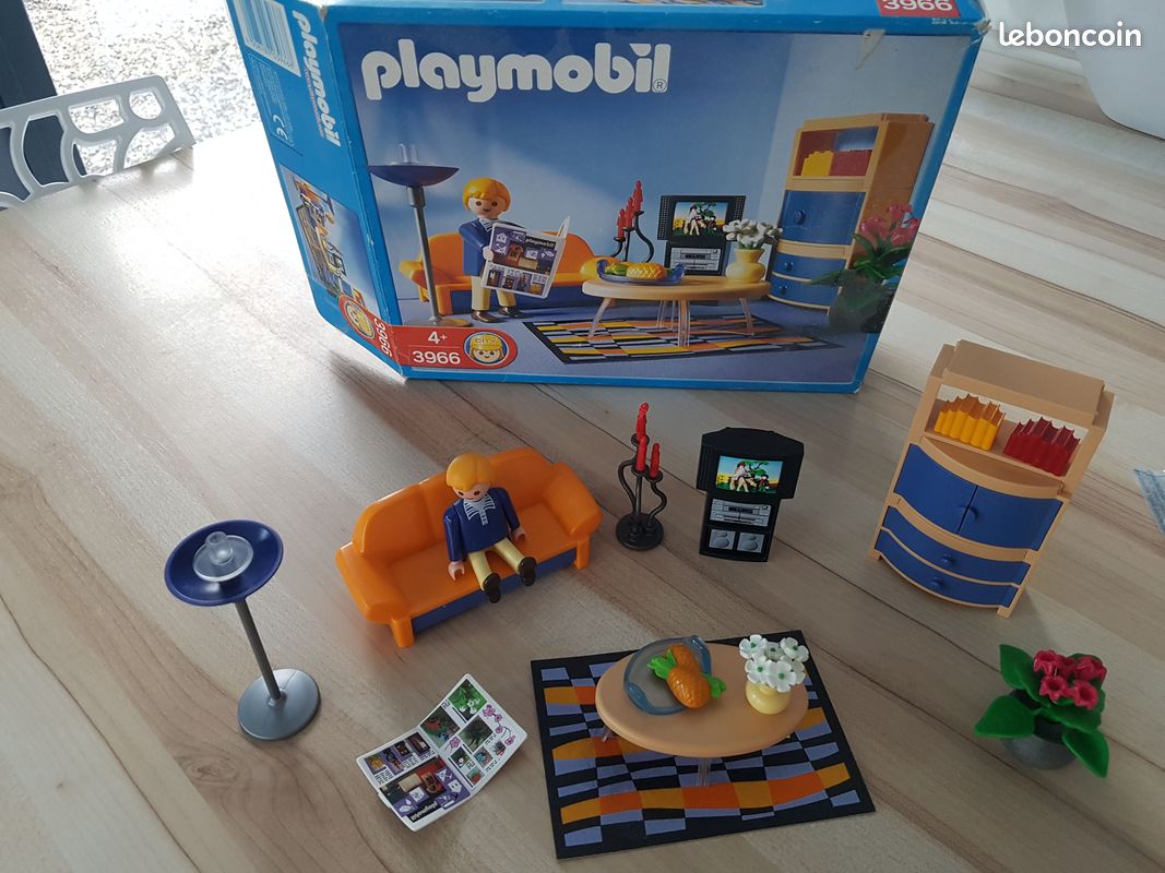 Boite playmobil 3966 Salon (image 1)