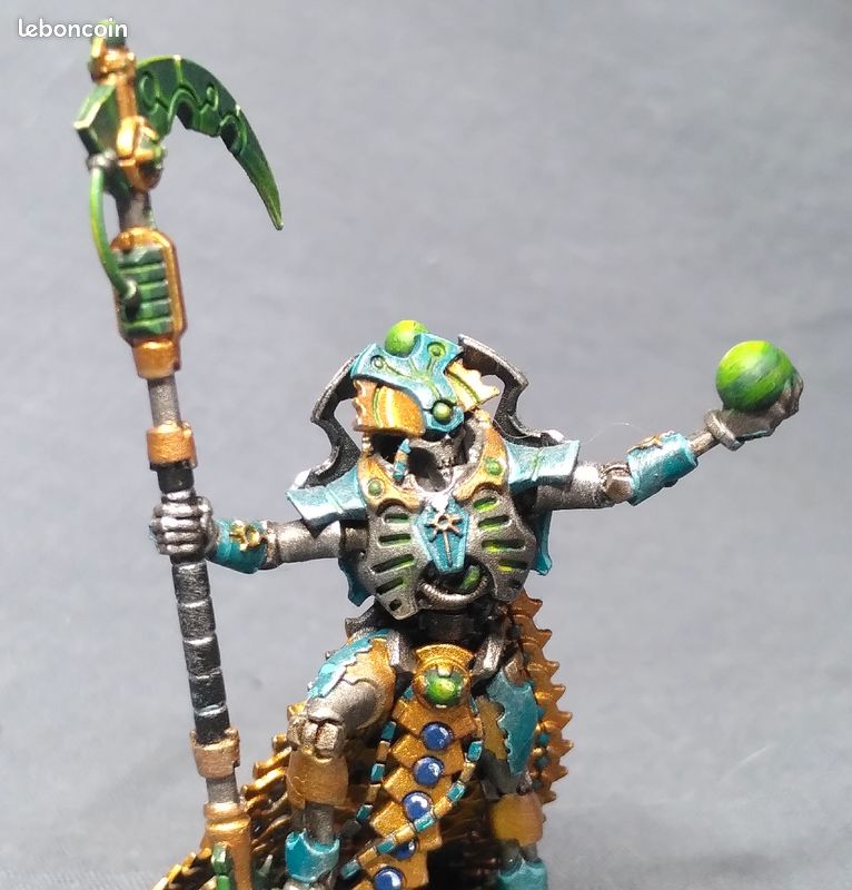 Overlord necron propainted Nihilak (image 1)