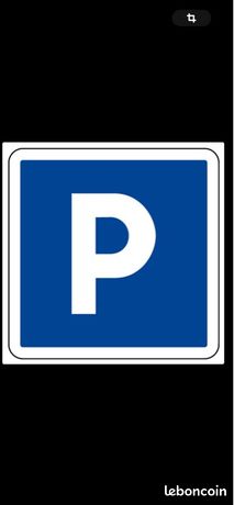 Petite place de parking à la plage