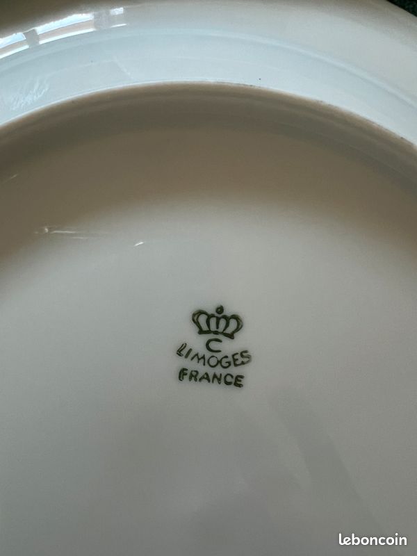 Service de table - Porcelaine limoges Chastagner (image 4)