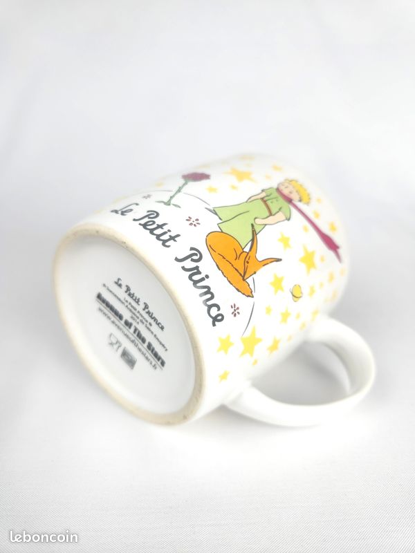 Tasse de collection bleu Le Petit Prince de St Exupéry Tasse de collection bleu Le Petit Prince de St Exupéry