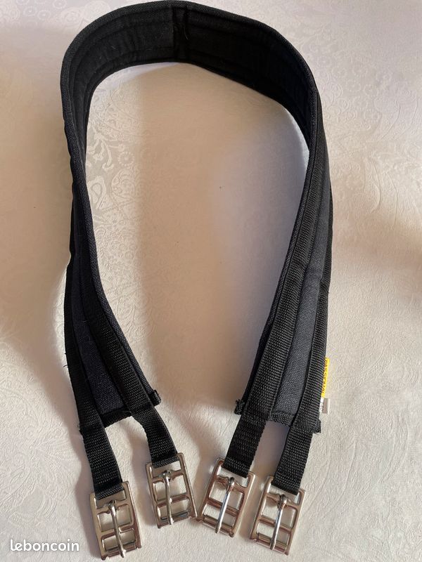 Sangle équitation noire (image 2)