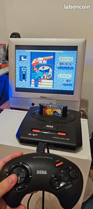Jeu Sega Mega Drive - Mr. Pac-Man, En Très Bon état
