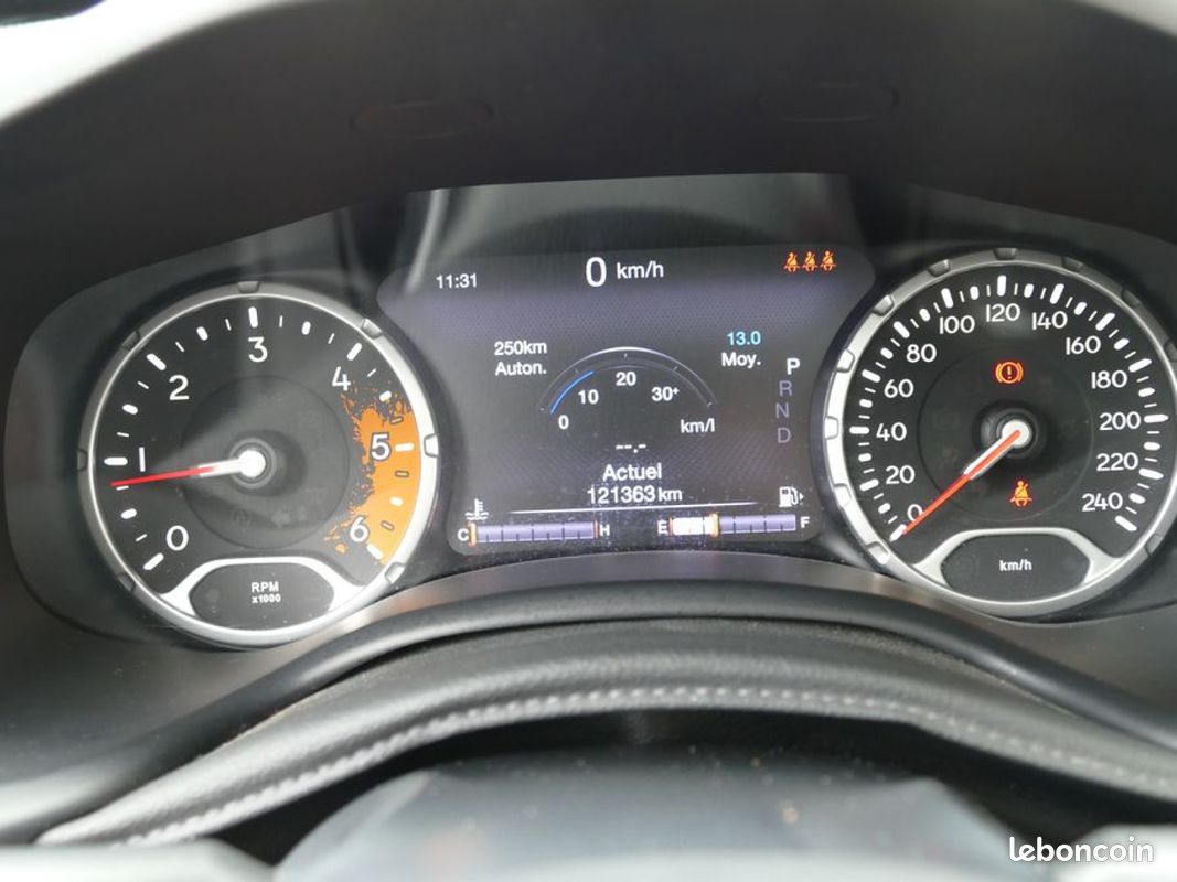 JEEP RENEGADE 2.0 MULTIJET 140 Ch LIMITED 4X4 BVA TOIT OUVRANT (image 20)
