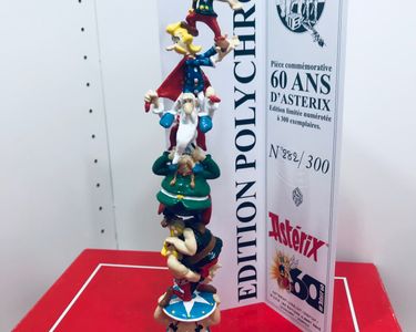 Figurine Pixi Asterix - colonne astérix polychrome / ref 2336 / tirage