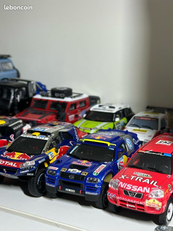 Miniature Norev 1/43 – Mitsubishi Dakar 3 – Voiture De Sport 2004