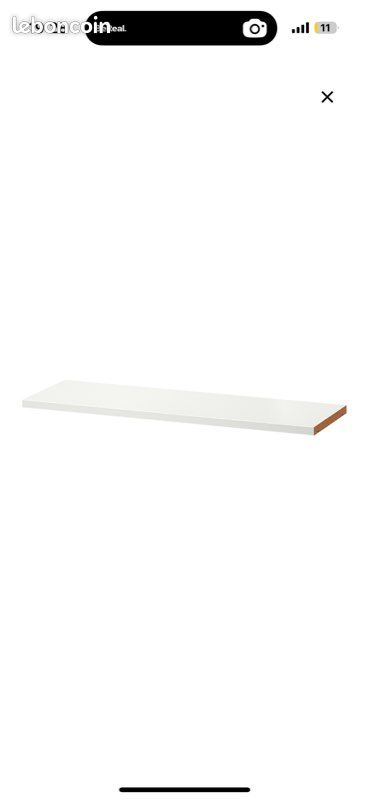 76 x 26 Aménagement Maison 1 Tablette supplémentaire mélaminé planche compatible IVAR Placard rangement meuble chaussures idéal 7 planches 80 cm de large / Etagere billy ikea 70 vendu moitié prix neuf (image 1)