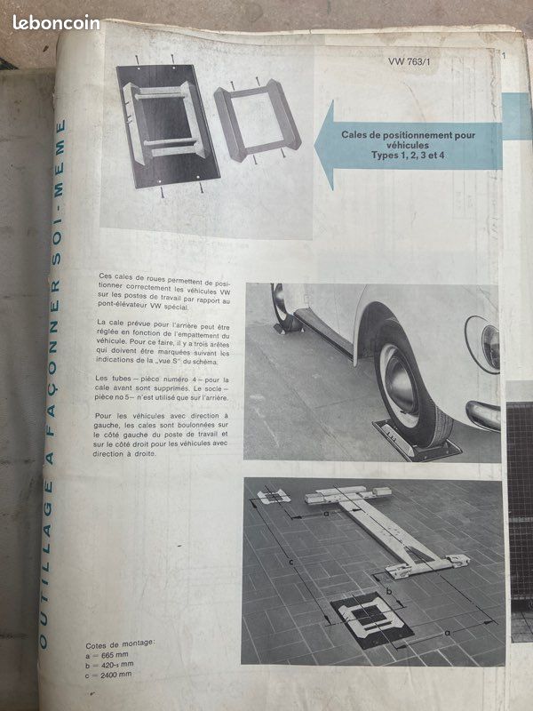 VW outillage à façonner soi même (image 2)
