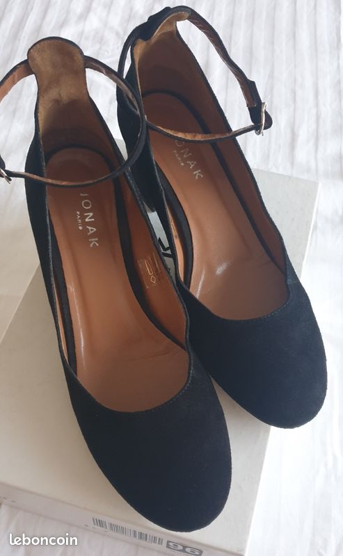 Jonak Paris Jonak Vespa Noir Chaussures JONAK BABIES POINTURE 40