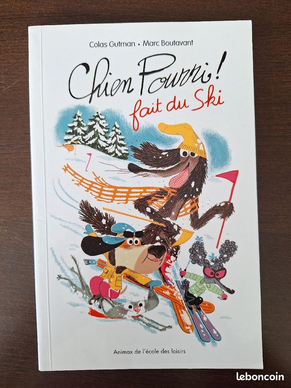 Livre école des max Chien pourri fait du ski (image 1)