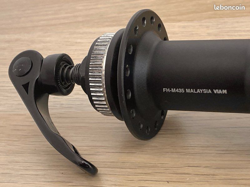 Moyeu arrière SHIMANO Alivio pour cassette 8-10V et frein disque Center Lock (FH-M435) pour montage velo route ou VTT - intégralement restaurée (image 3)