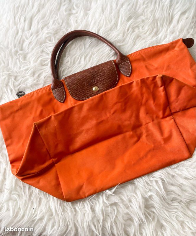 Longchamp le pliage orange Accessoires Bagagerie