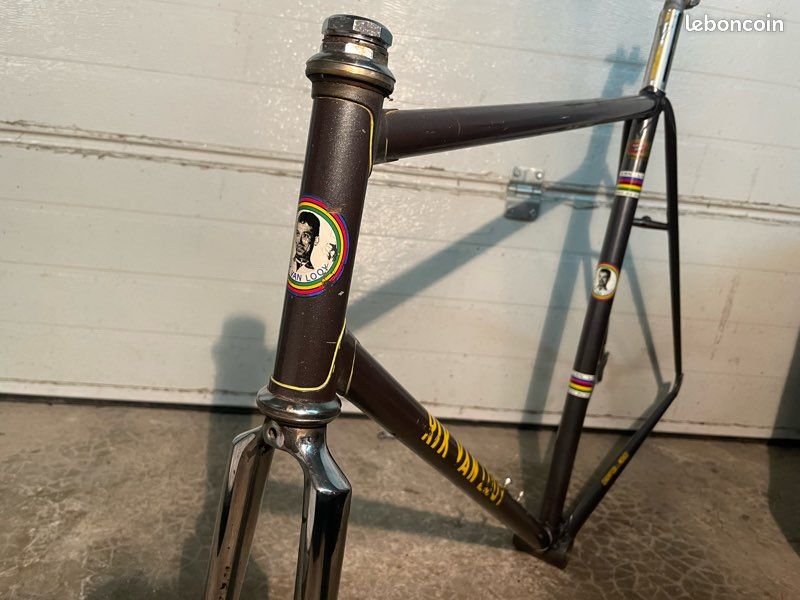 Cadre Vélo Route Vintage MARNATI Columbus SL – Acier, Vert, Taille 51 – Années 70